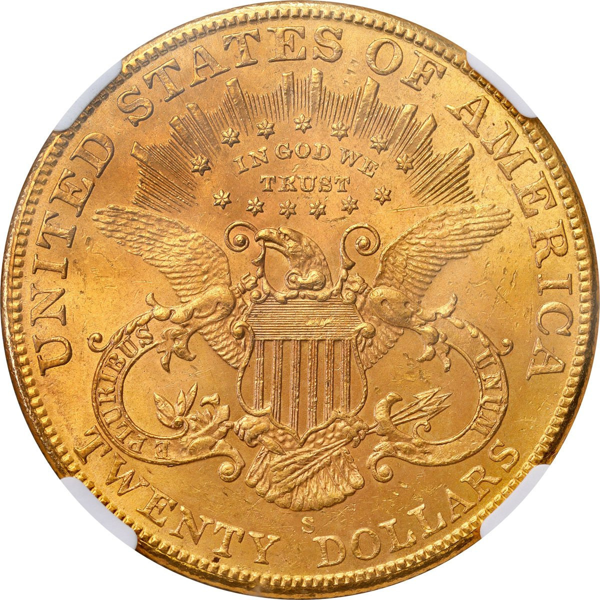 USA. 20 dolarów Liberty 1904 Filadelfia NGC MS62